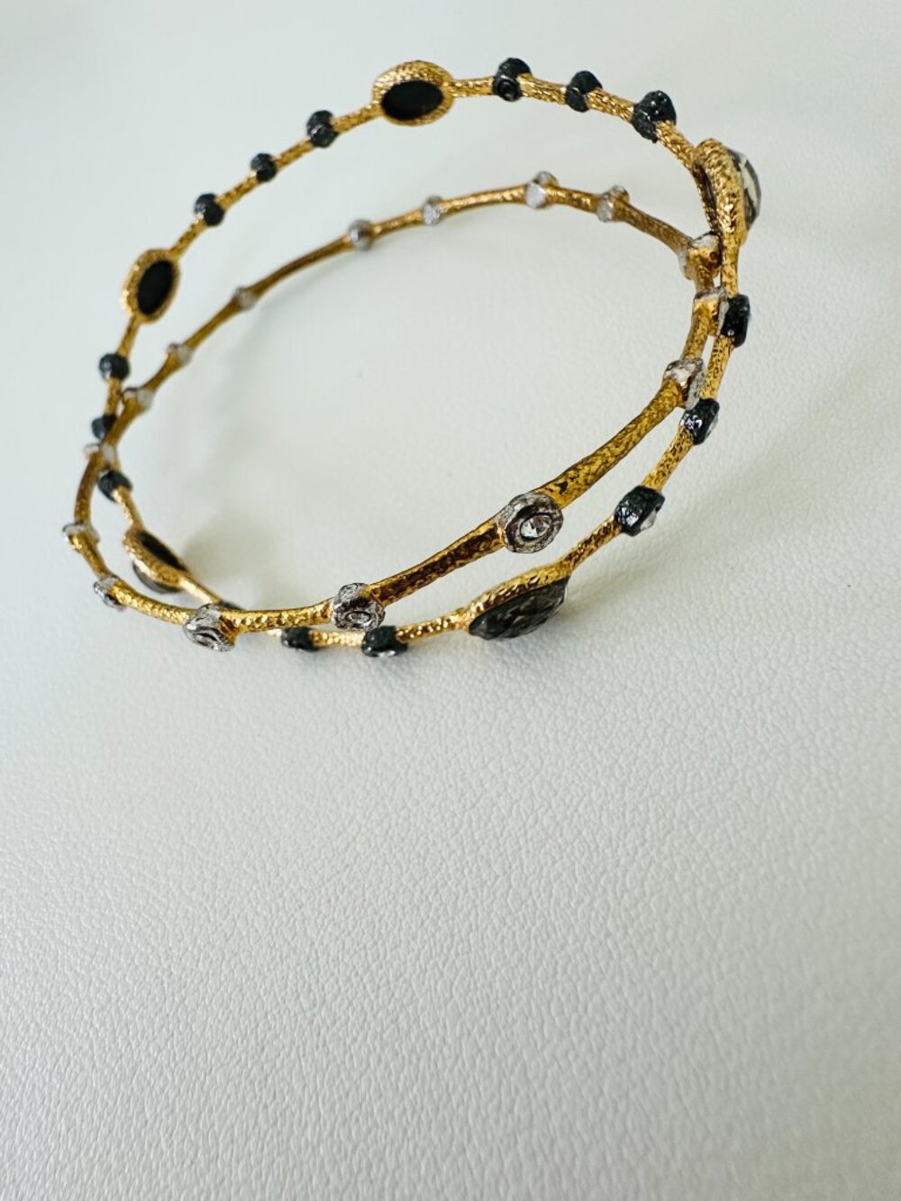 Alexis Bittar Stacking Bangle Bracelets - Picture 4 of 13
